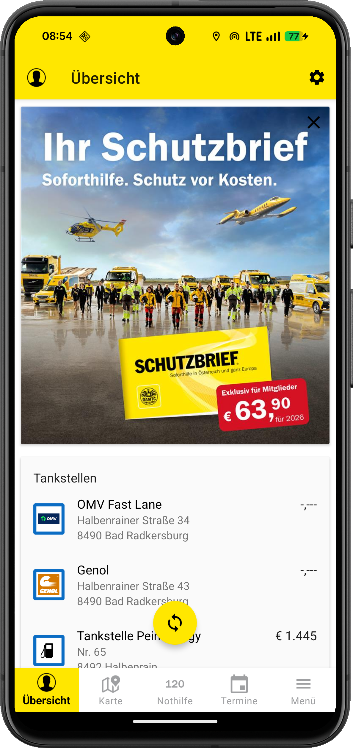 ÖAMTC App